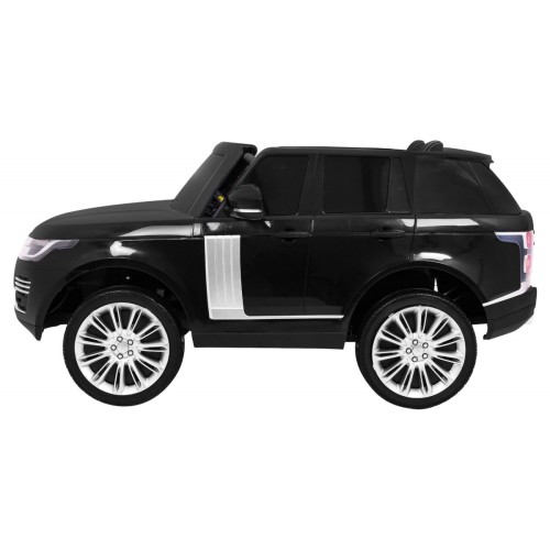 Range Rover HSE 2místné dětské auto černé + dálkové ovládání + 5bodové pásy + audio panel + LED