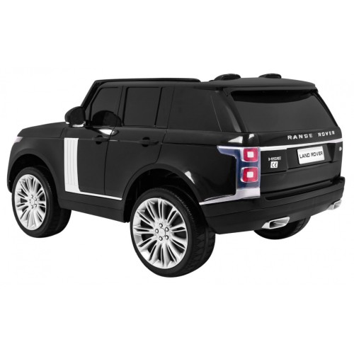 Range Rover HSE 2místné dětské auto černé + dálkové ovládání + 5bodové pásy + audio panel + LED