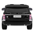 Range Rover HSE 2místné dětské auto černé + dálkové ovládání + 5bodové pásy + audio panel + LED