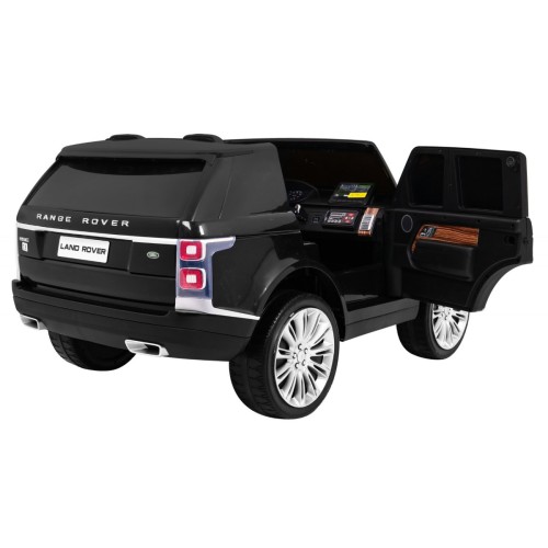 Range Rover HSE 2místné dětské auto černé + dálkové ovládání + 5bodové pásy + audio panel + LED