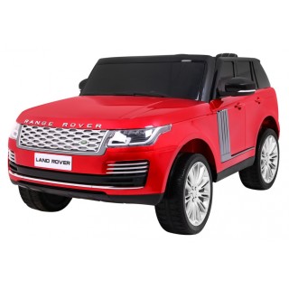 Range Rover HSE Lakované 2 Dětské Auto Červené Dálkové Ovládání 5 Bodové Pásy Audio Panel LED