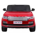 Range Rover HSE Lakované 2 Dětské Auto Červené Dálkové Ovládání 5 Bodové Pásy Audio Panel LED