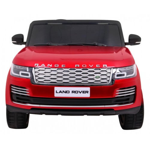 Range Rover HSE Lakované 2 Dětské Auto Červené Dálkové Ovládání 5 Bodové Pásy Audio Panel LED
