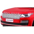 Range Rover HSE Lakované 2 Dětské Auto Červené Dálkové Ovládání 5 Bodové Pásy Audio Panel LED