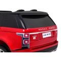 Range Rover HSE Lakované 2 Dětské Auto Červené Dálkové Ovládání 5 Bodové Pásy Audio Panel LED