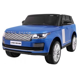 Range Rover HSE Lakované 2 Dětské Auto Modré Dálkové Ovládání 5 Bodové Pásy Audio Panel LED