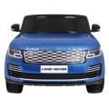 Range Rover HSE Lakované 2 Dětské Auto Modré Dálkové Ovládání 5 Bodové Pásy Audio Panel LED