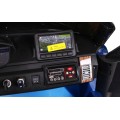 Range Rover HSE Lakované 2 Dětské Auto Modré Dálkové Ovládání 5 Bodové Pásy Audio Panel LED