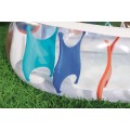 Nafukovací rodinný bazén elipsa 229x152x51cm BESTWAY + opravná lišta