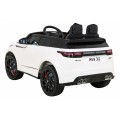 Range Rover Velar Bateriové ovládání Bílá + Dálkové ovládání + EVA + Pomalý start + MP3 LED