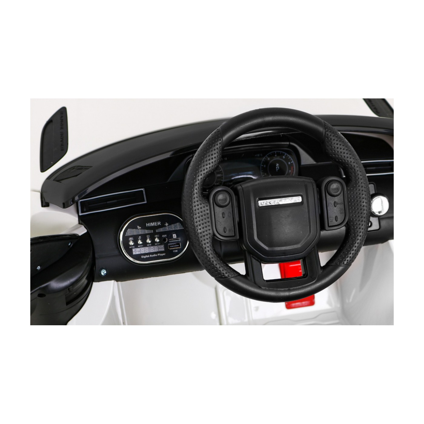 Range Rover Velar Bateriové ovládání Bílá + Dálkové ovládání + EVA + Pomalý start + MP3 LED