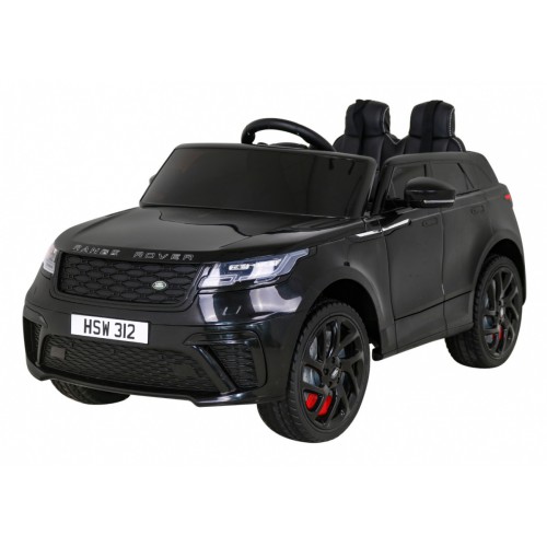Range Rover Velar Baterie Černý + Dálkové Ovládání + EVA + Pomalý Start + MP3 LED