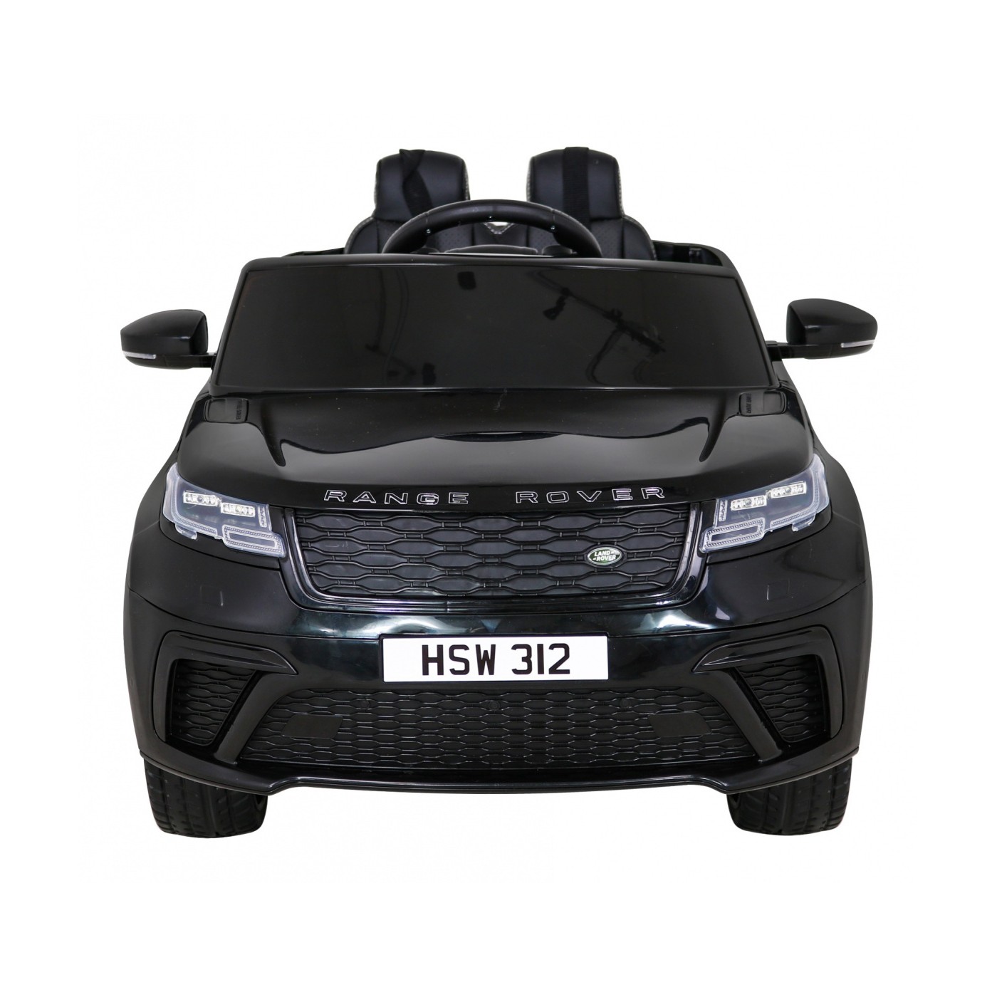 Range Rover Velar Baterie Černý + Dálkové Ovládání + EVA + Pomalý Start + MP3 LED