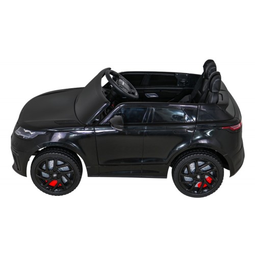 Range Rover Velar Baterie Černý + Dálkové Ovládání + EVA + Pomalý Start + MP3 LED