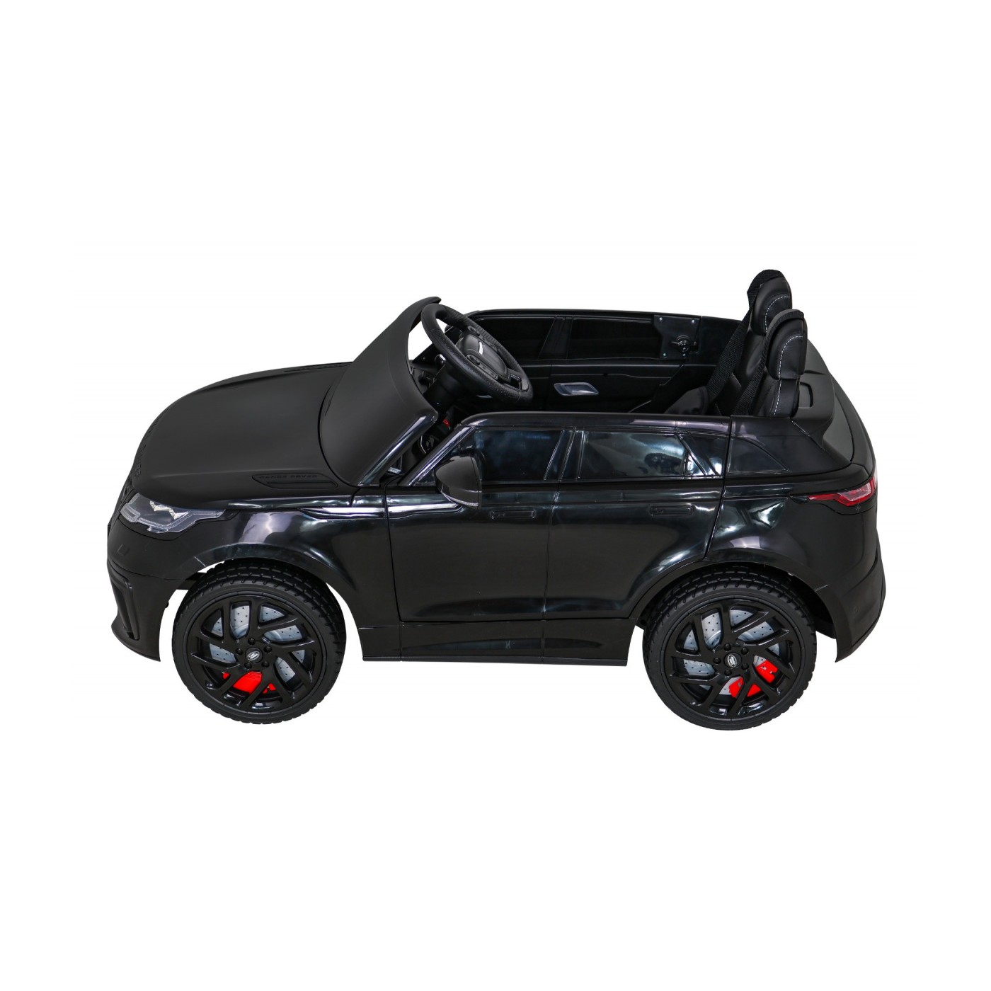 Range Rover Velar Baterie Černý + Dálkové Ovládání + EVA + Pomalý Start + MP3 LED