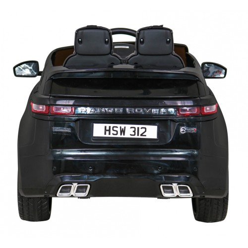 Range Rover Velar Baterie Černý + Dálkové Ovládání + EVA + Pomalý Start + MP3 LED