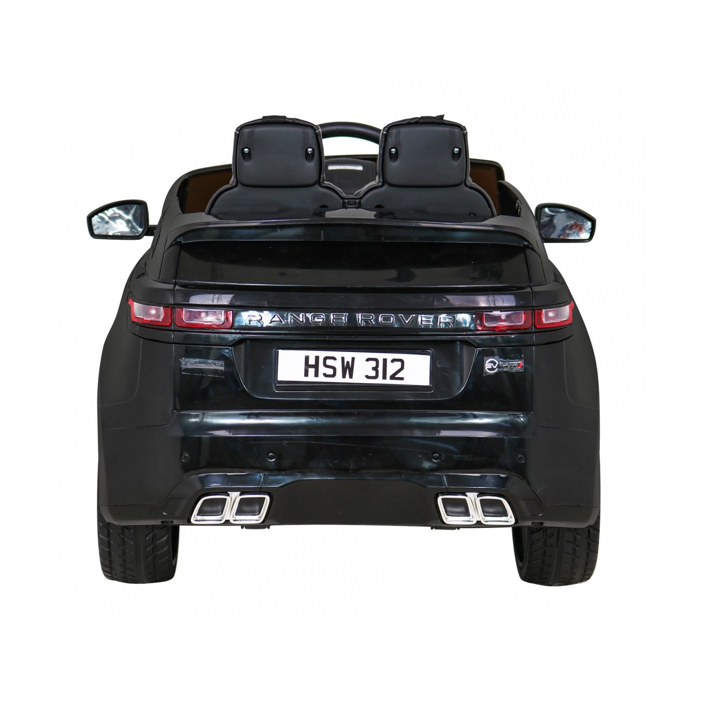 Range Rover Velar Baterie Černý + Dálkové Ovládání + EVA + Pomalý Start + MP3 LED