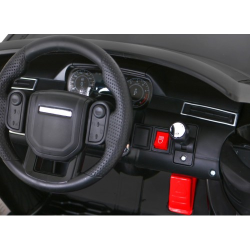 Range Rover Velar Baterie Černý + Dálkové Ovládání + EVA + Pomalý Start + MP3 LED