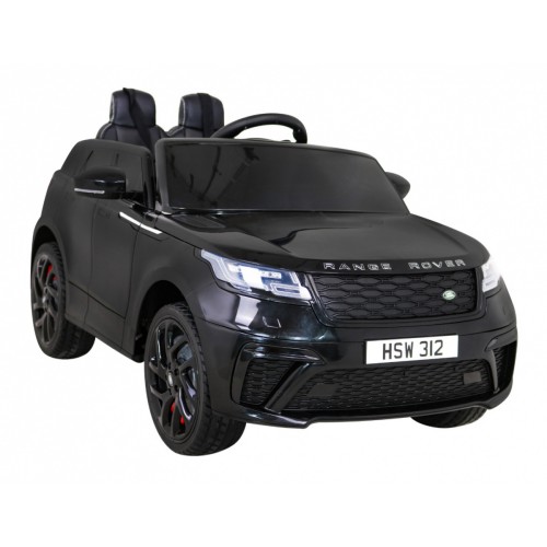 Range Rover Velar Baterie Černý + Dálkové Ovládání + EVA + Pomalý Start + MP3 LED