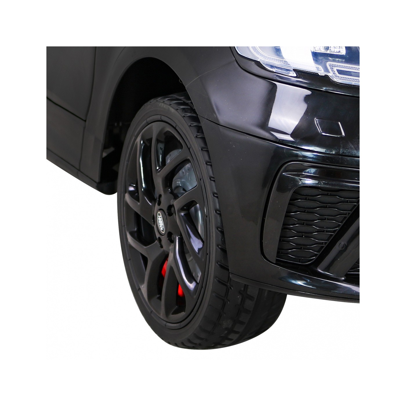 Range Rover Velar Baterie Černý + Dálkové Ovládání + EVA + Pomalý Start + MP3 LED
