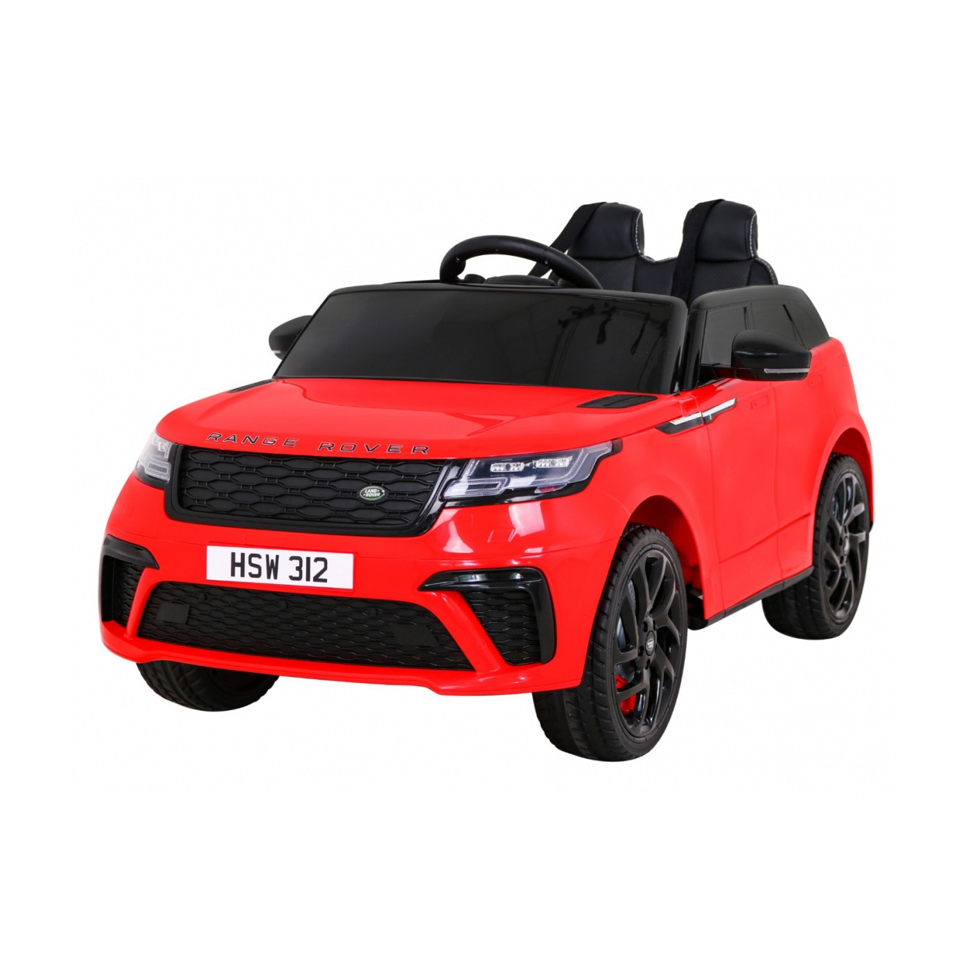 Range Rover Velar baterie ovládaná červeně + dálkové ovládání + EVA + pomalý start + MP3 LED