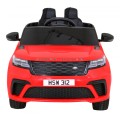 Range Rover Velar baterie ovládaná červeně + dálkové ovládání + EVA + pomalý start + MP3 LED