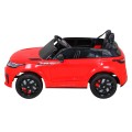 Range Rover Velar baterie ovládaná červeně + dálkové ovládání + EVA + pomalý start + MP3 LED