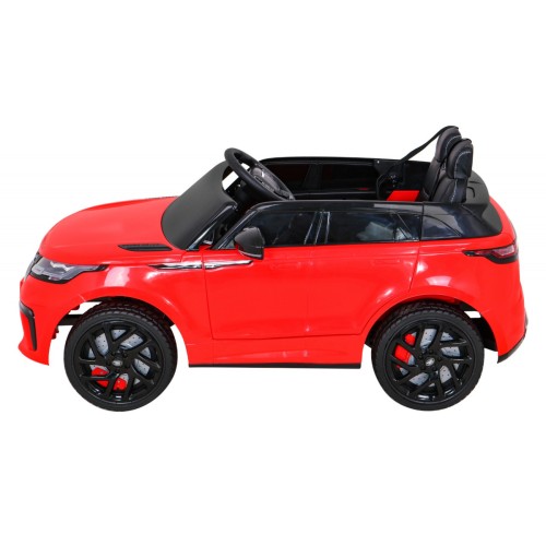 Range Rover Velar baterie ovládaná červeně + dálkové ovládání + EVA + pomalý start + MP3 LED