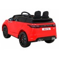 Range Rover Velar baterie ovládaná červeně + dálkové ovládání + EVA + pomalý start + MP3 LED