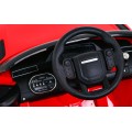 Range Rover Velar baterie ovládaná červeně + dálkové ovládání + EVA + pomalý start + MP3 LED
