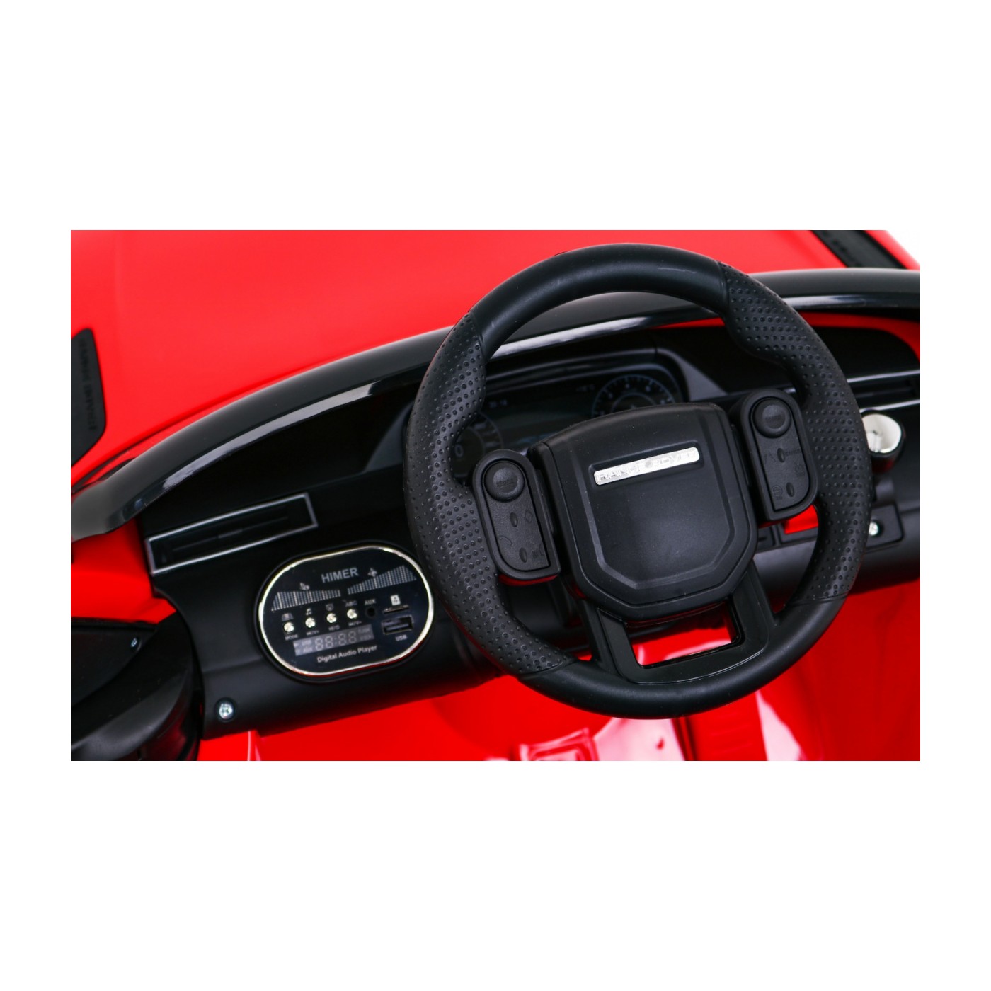 Range Rover Velar baterie ovládaná červeně + dálkové ovládání + EVA + pomalý start + MP3 LED