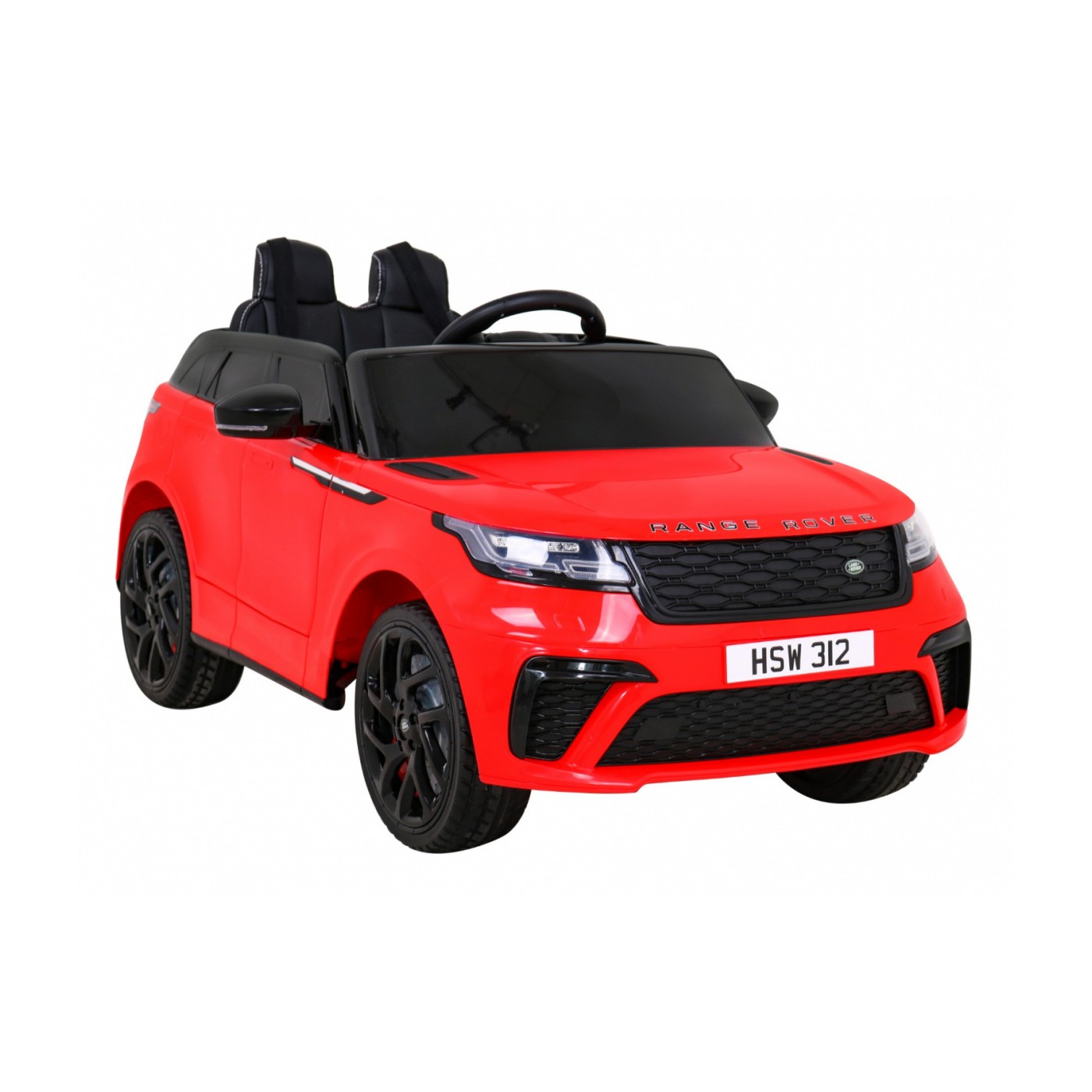 Range Rover Velar baterie ovládaná červeně + dálkové ovládání + EVA + pomalý start + MP3 LED