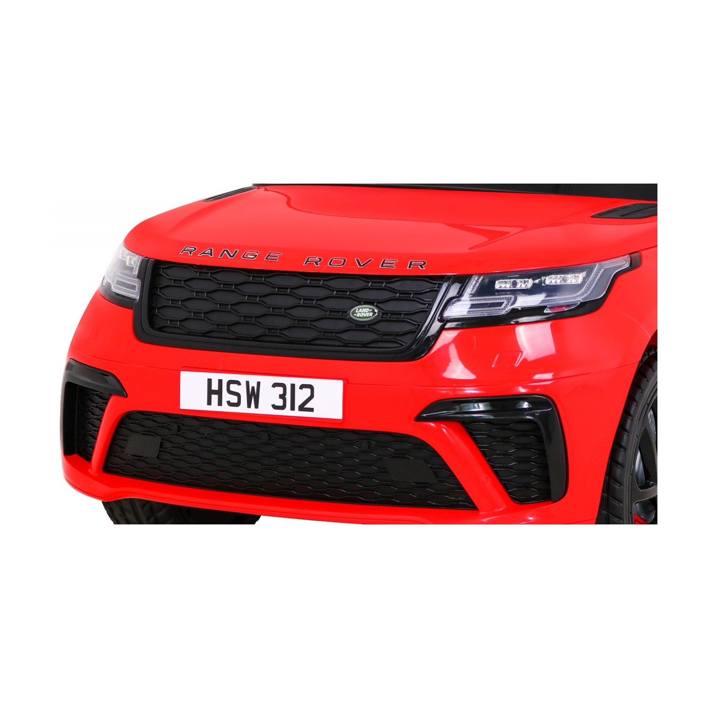 Range Rover Velar baterie ovládaná červeně + dálkové ovládání + EVA + pomalý start + MP3 LED