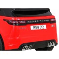 Range Rover Velar baterie ovládaná červeně + dálkové ovládání + EVA + pomalý start + MP3 LED