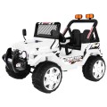 Offroadová dětská baterie Raptor Drifter bílá dálkový pomalý start EVA zvukové světlo