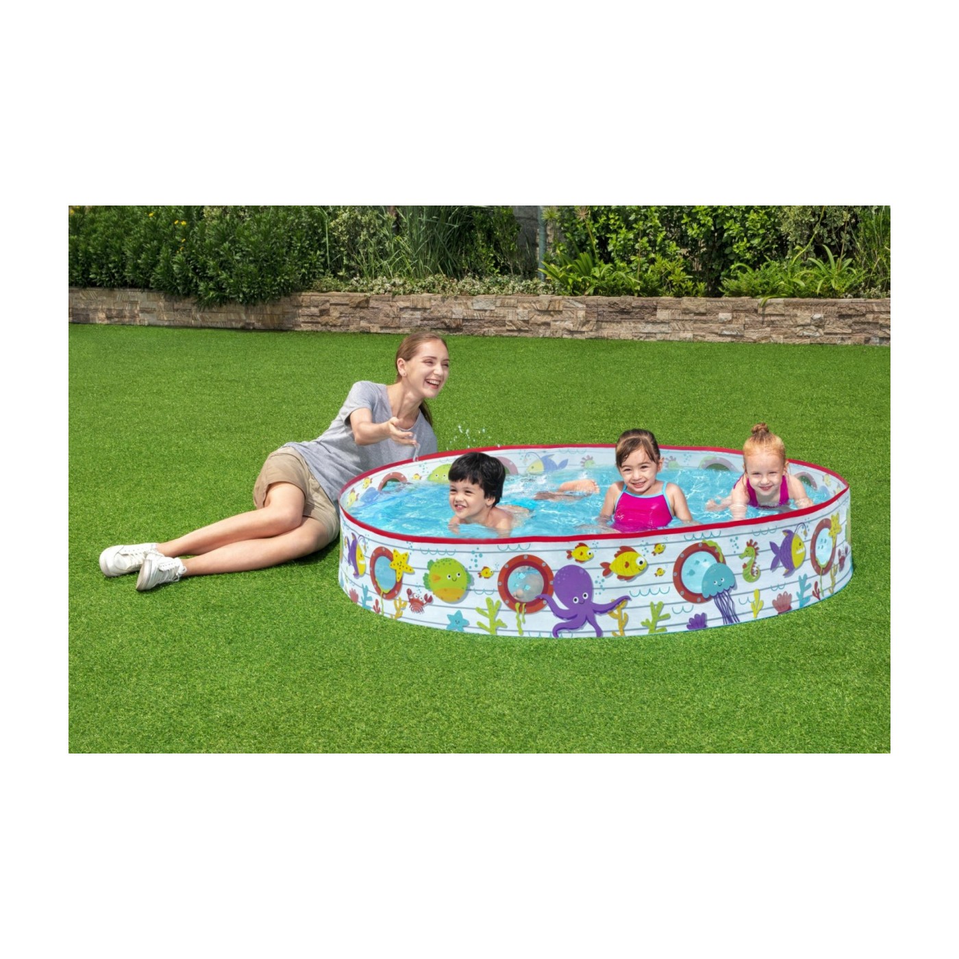 Dětský bazének pro děti Podvodní svět BESTWAY Garden 152x25cm
