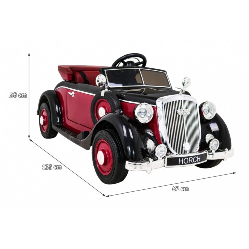 Vozidlo Retro Audi Horch 930V červená