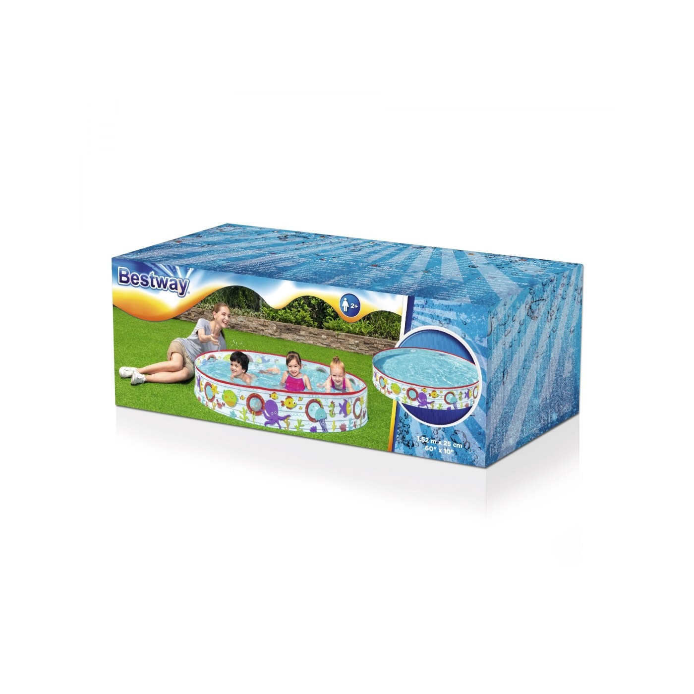 Dětský bazének pro děti Podvodní svět BESTWAY Garden 152x25cm