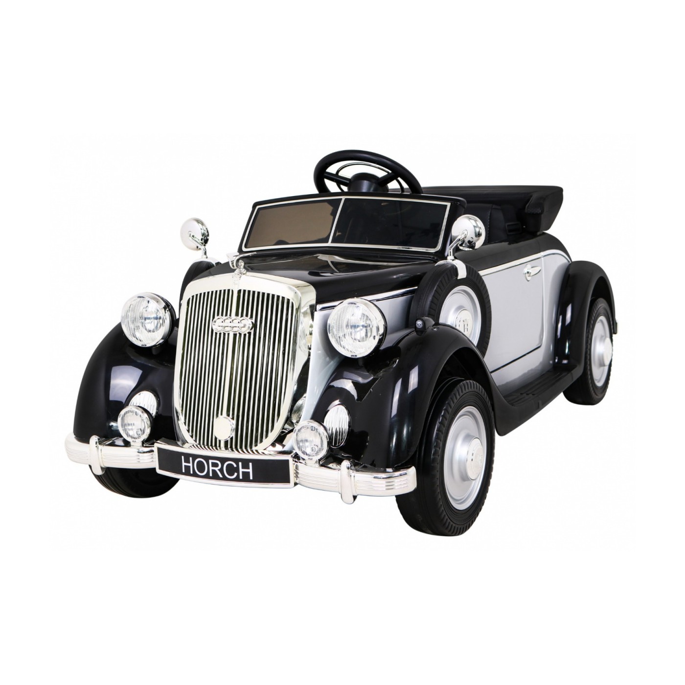 Vozidlo Retro Audi Horch 930V stříbrná