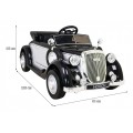Vozidlo Retro Audi Horch 930V stříbrná