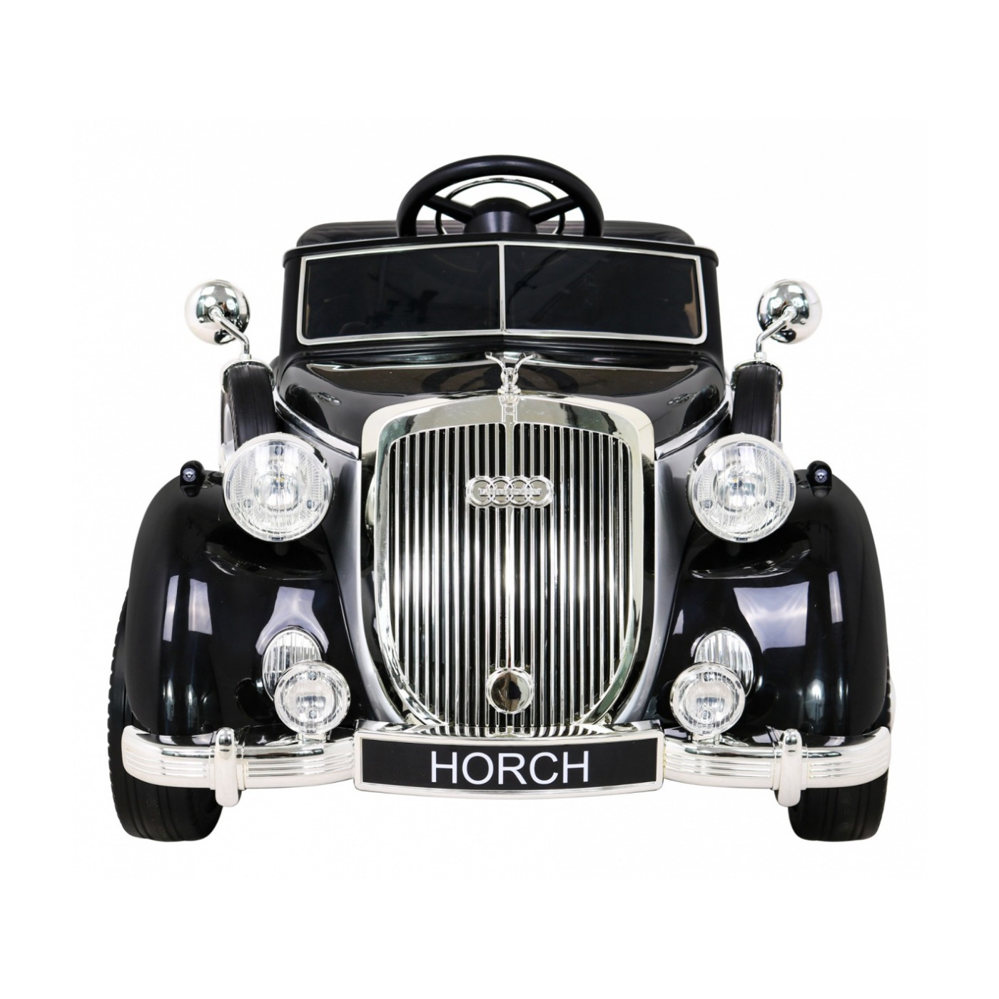 Vozidlo Retro Audi Horch 930V stříbrná