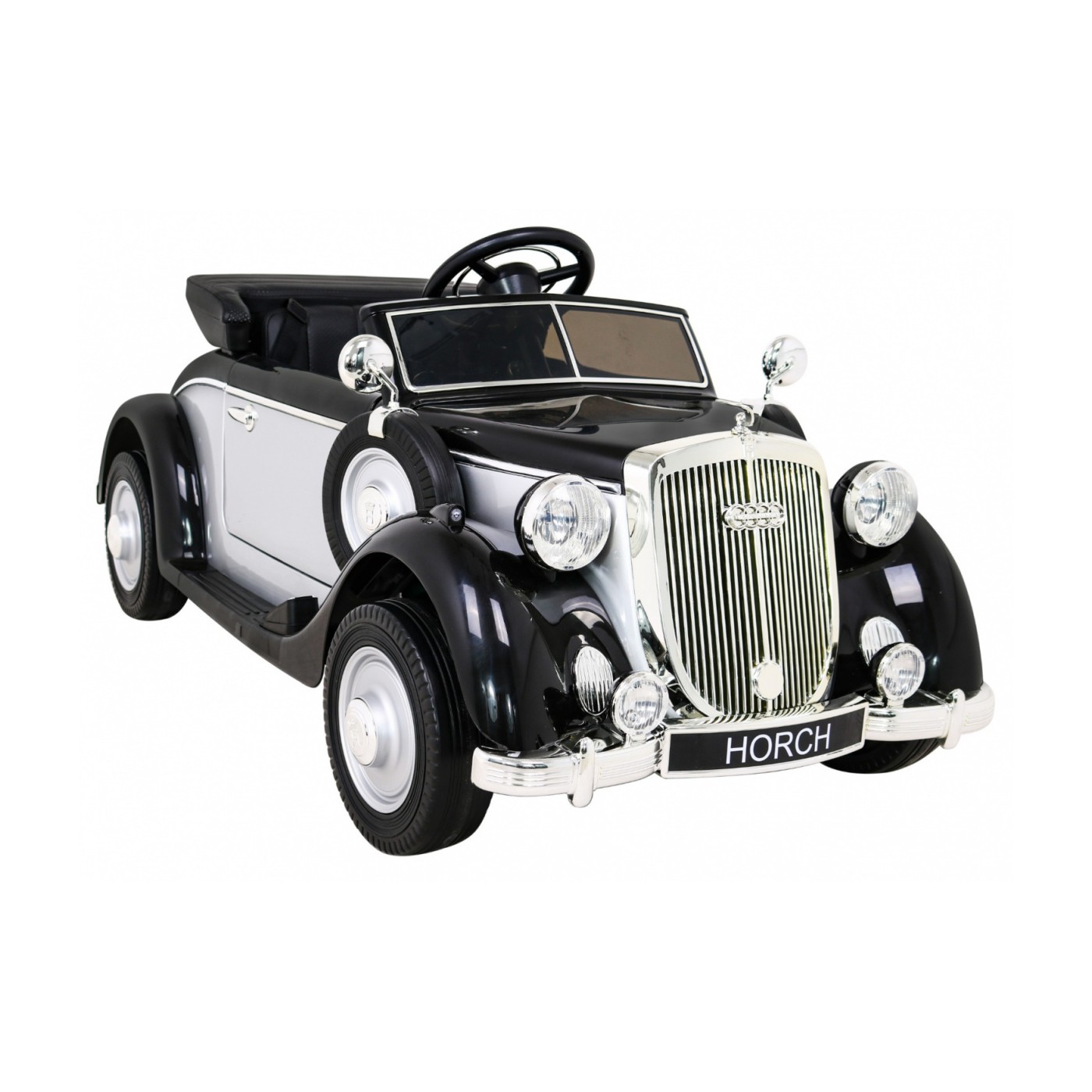 Vozidlo Retro Audi Horch 930V stříbrná