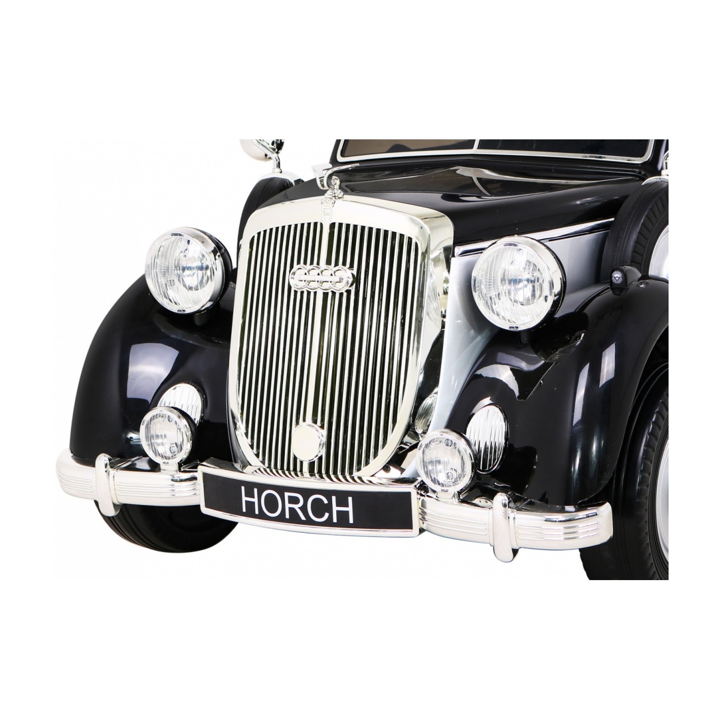 Vozidlo Retro Audi Horch 930V stříbrná