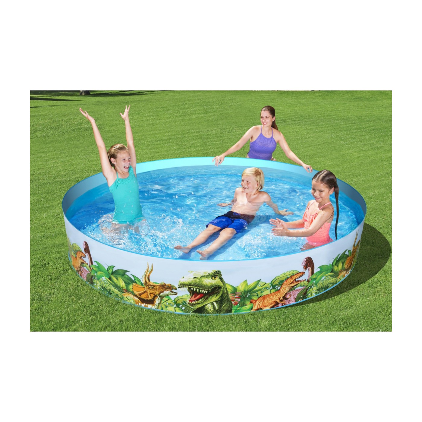 Zahradní bazén BESTWAY pro děti 244x46cm 8 stop dinosauři