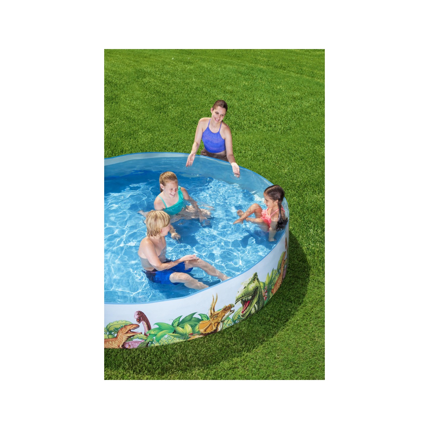 Zahradní bazén BESTWAY pro děti 244x46cm 8 stop dinosauři