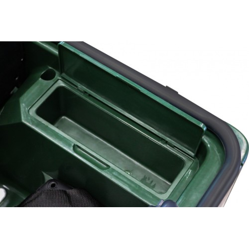 Retro Strong 3 Kids Military auto zelená 4x4 Drive Storage EVA Pomalý start MP3 LED