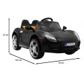 Vozidlo Roadster černý