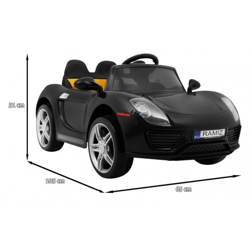 Vozidlo Roadster černý
