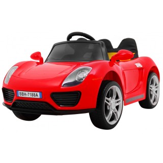 Roadster vozidlo červené
