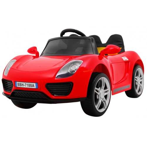 Roadster vozidlo červené